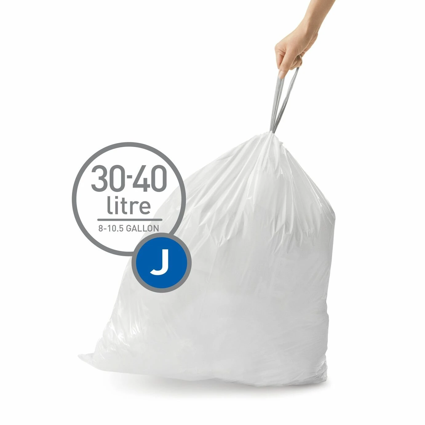 Simplehuman Code J Bin Liners - Pack 60 2 Simplehuman Code J Bin Liners - Pack 60 - Image 2