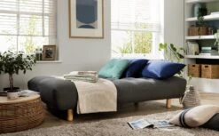 Habitat Kota 3 Seater Fabric Clic Clac Sofa Bed - Charcoal 16 Habitat Kota 3 Seater Fabric Clic Clac Sofa Bed - Charcoal -Cooking and dining Shop 5017737 R Z002C
