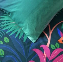 Habitat Kids Cotton Jungle Print Green Bedding Set - Toddler -Cooking and dining Shop 5020793 R Z003C