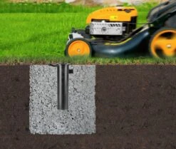 Brabantia 40m Washing Line With Ground Tube -Cooking and dining Shop 5154652 R Z015A