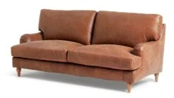Habitat Livingston Leather 3 Seater Sofa - Tan 14 Habitat Livingston Leather 3 Seater Sofa - Tan -Cooking and dining Shop 5397213 R Z002A