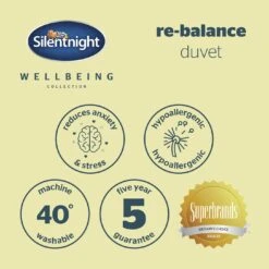 Silentnight Rebalance Stress Relieving 10.5 Tog Duvet 15 Silentnight Rebalance Stress Relieving 10.5 Tog Duvet -Cooking and dining Shop 5649916 R Z008A