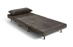 Habitat Roma Single Velvet Chairbed - Charcoal 9 Habitat Roma Single Velvet Chairbed - Charcoal -Cooking and dining Shop 5791417 R Z002A