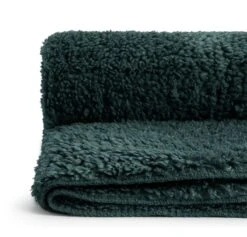 Habitat Faux Shearling Throw - Green - 125X150cm 9 Habitat Faux Shearling Throw - Green - 125X150cm -Cooking and dining Shop 5796261 R Z002A