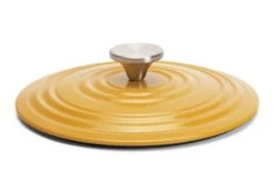 Habitat Global 5.3 Litre Cast Iron Casserole Dish - Yellow 9 Habitat Global 5.3 Litre Cast Iron Casserole Dish - Yellow -Cooking and dining Shop 6609625 R Z003A