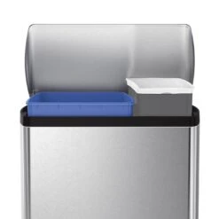 Simplehuman 46 Litre Rectangular Recycle Bin -Cooking and dining Shop 6609780 R Z003A