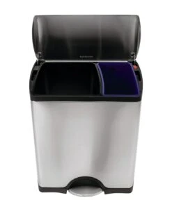 Simplehuman 46 Litre Rectangular Recycle Bin -Cooking and dining Shop 6609780 R Z006A