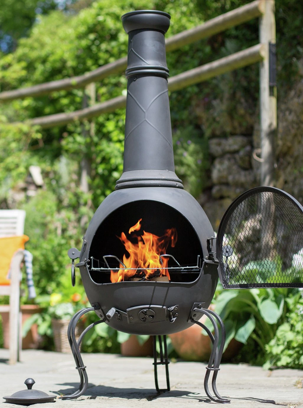 La Hacienda Murcia Extra Large Chiminea 1 La Hacienda Murcia Extra Large Chiminea