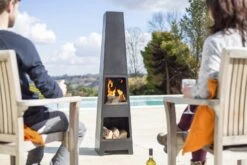 La Hacienda Malmo Steel Chiminea -Cooking and dining Shop 6776259 R Z003A