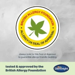 Silentnight Anti-Allergy Mattress Topper - Single -Cooking and dining Shop 6864453 R Z003A