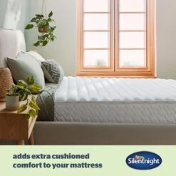 Silentnight Anti-Allergy Mattress Topper - Single -Cooking and dining Shop 6864453 R Z005A