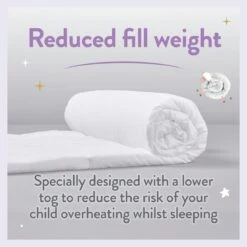 Slumberdown Anti Allergy 4 Tog Kids Duvet - Toddler -Cooking and dining Shop 6996448 R Z004A