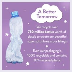 Slumberdown Anti Allergy 4 Tog Kids Duvet - Toddler -Cooking and dining Shop 6996448 R Z011A