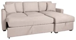 Habitat Reagan Right Corner Chaise Sofa Bed - Natural -Cooking and dining Shop 7019757 R Z003A