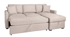 Habitat Reagan Right Corner Chaise Sofa Bed - Natural -Cooking and dining Shop 7019757 R Z007A