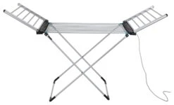 Minky Wing 12m Heated Clothes Airer With Cover -Cooking and dining Shop 7076006 R Z003A