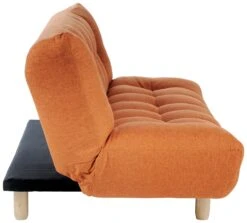 Habitat Kota 3 Seater Fabric Clic Clac Sofa Bed - Orange 10 Habitat Kota 3 Seater Fabric Clic Clac Sofa Bed - Orange -Cooking and dining Shop 7234192 R Z003A