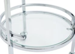 Habitat Chrome And Glass Drinks Trolley -Cooking and dining Shop 7312966 R Z004A