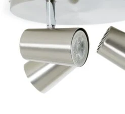 Habitat Spotlight 3 Light Plate - Brushed Chrome -Cooking and dining Shop 7567395 R Z003A