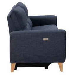 Habitat Tommy Fabric 3 Seater Power Recliner Sofa -Navy Blue -Cooking and dining Shop 7627565 R Z003A