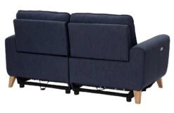Habitat Tommy Fabric 3 Seater Power Recliner Sofa -Navy Blue -Cooking and dining Shop 7627565 R Z004A