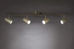 Habitat Brushed Chrome 4 Light Spotlight Bar -Cooking and dining Shop 7911525 R Z002A