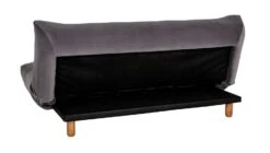 Habitat Kota 3 Seater Velvet Clic Clac Sofa Bed - Grey -Cooking and dining Shop 7917282 R Z004A