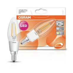 OSRAM Osran 4W SES Filament Candle Light Bulb - 2 Pack -Cooking and dining Shop 7947908 R Z002A