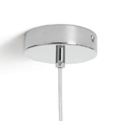 Habitat Glam 6 Light Glass Ceiling Light – Chrome -Cooking and dining Shop 7996973 R Z003A