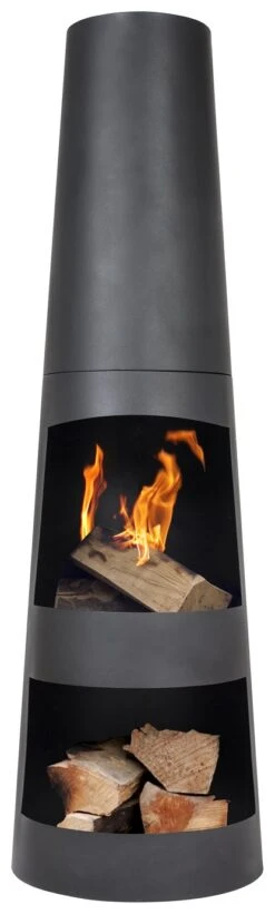La Hacienda Circo Chiminea With Log Store -Cooking and dining Shop 8036382 R Z003A