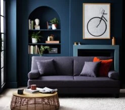 Habitat Chase Fabric Clic Clac Sofa Bed - Charcoal -Cooking and dining Shop 8064268 R Z002C