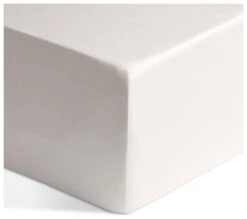 Habitat Egyptian Cotton 400TC Cream Fitted Sheet - Single