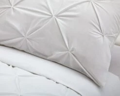 Habitat Hadley Pintuck White Bedding Set - Double -Cooking and dining Shop 8108612 R Z003A