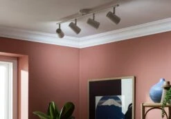 Habitat Spotlight 4 Light Bar - Matt White -Cooking and dining Shop 8132341 R Z002C