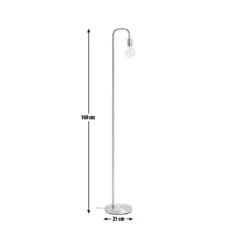 Habitat Rayner Floor Lamp - Brass -Cooking and dining Shop 8172648 R Z001E