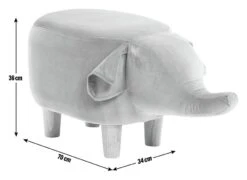 Habitat Elton The Elephant Kids Stool 9 Habitat Elton The Elephant Kids Stool -Cooking and dining Shop 8253598 R Z003A