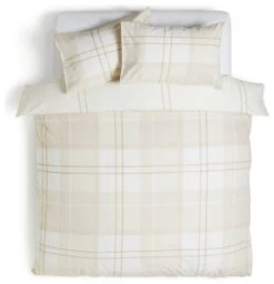 Habitat Check Neutral Bedding Set - Single -Cooking and dining Shop 8348829 R Z002A