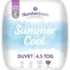 Slumberdown Summer Cool 4.5 Tog Duvet - Single