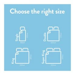 Slumberdown Summer Cool 4.5 Tog Duvet - Single -Cooking and dining Shop 8356756 R Z006A