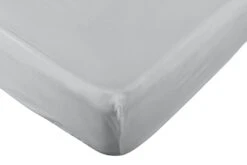 Best Seller 13 Habitat Pure Cotton 200TC Grey Fitted Sheet - Single