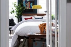 Habitat Pure Cotton 200TC White Bedding Set - Double -Cooking and dining Shop 8376994 R Z002C