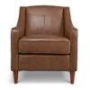 Habitat Dorian Faux Leather Armchair - Tan