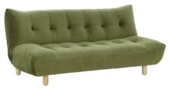 Habitat Kota 3 Seater Velvet Clic Clac Sofa Bed - Green -Cooking and dining Shop 8489496 R Z002A