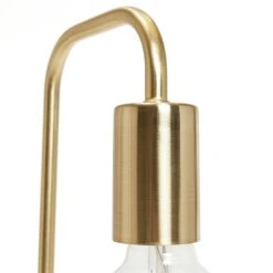 Habitat Rayner Steel LED Table Lamp - Brass -Cooking and dining Shop 8651248 R Z002A