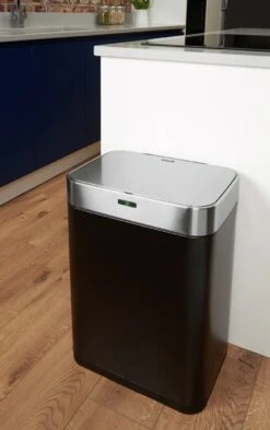 Tower 60 Litre Recycling Sensor Bin - Black 14 Tower 60 Litre Recycling Sensor Bin - Black -Cooking and dining Shop 8719898 R Z007A