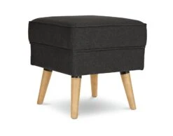 Habitat Callie Fabric Footstool - Charcoal -Cooking and dining Shop 8729723 R Z002A