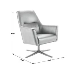 Habitat Rhett Faux Leather Swivel Chair - Black 11 Habitat Rhett Faux Leather Swivel Chair - Black -Cooking and dining Shop 8774651 R Z020A