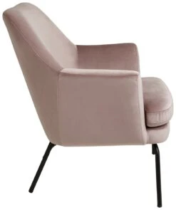 Habitat Celine Velvet Accent Chair - Pink -Cooking and dining Shop 8809708 R Z002A