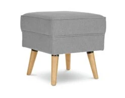 Habitat Callie Fabric Footstool - Light Grey -Cooking and dining Shop 8817116 R Z002A