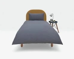 Habitat Cotton Rich Plain Charcoal Bedding Set - Single -Cooking and dining Shop 8834182 R Z002C